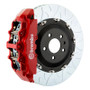 Brembo 02-05 996 GT2 Front GT BBK 6 Piston Cast 380x34 2pc Rotor Slotted Type3-Red