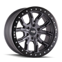 Dirty Life 9303 DT-1 17x9/6x139.7 BP/-12mm Offset/106mm Hub Matte Gunmetal Wheel - Beadlock