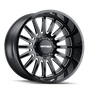 Mayhem 8114 Utopia 20x9 / 5x139.7 BP / 18mm Offset / 87.1mm Hub Black w/ Milled Spokes Wheel
