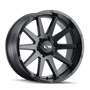 ION Type 143 20x9 / 6x139.7 BP / 0mm Offset / 106mm Hub Matte Black Wheel