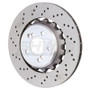 SHW 15-18 BMW M3 3.0L Left Rear Cross-Drilled Lightweight Brake Rotor (34212284811)