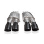 Stainless Works 18-21 Mustang GT Axle Back Legend Exhaust - Black Tips