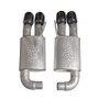 Stainless Works 18-21 Mustang GT Axle Back Legend Exhaust - Black Tips