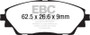 EBC 2020+ Mazda CX-30 2.5L Greenstuff Front Brake Pads