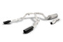 Gibson 21-22 Chevy Suburban 5.3L 2.5in Cat-Back Dual Split Exhaust System Stainless - Black Elite
