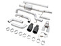 AWE Tuning 0FG 21+ Ford F150 Dual Split Rear Cat-Back Exhaust- 5in Diamond Black Tips