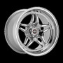 Weld S81 20x7 / 5x115 BP / 4.3in BS Polished Wheel (High Pad) - Non-Beadlock