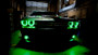 Oracle 15-21 Dodge Challenger WP LED Fog Halo Kit - Red