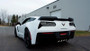 Corsa 2015+ Chevrolet Corvette C7 Z06 2.75in Dual Rear Xtreme Cat-Back Exhaust w/ Quad Polis