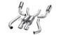 Corsa 2015+ Chevrolet Corvette C7 Z06 2.75in Dual Rear Xtreme Cat-Back Exhaust w/ Quad Polis