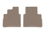 WeatherTech 21+ Nissan Rogue Rear Rubber Mats (Tan)