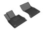 3D MAXpider 15-16 Hyundai Genesis Sedan AWD / 17-20 G80 AWD Kagu 1st Row Floormats - Black