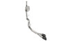 Corsa 2021-2025 Ford F-150 SuperCrew/6.5in Bed 5.0L V8 Sport Cat-Back Single Side Exit-