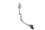 Corsa 2021-2025 Ford F-150 SuperCab/6.5in Bed 5.0L V8 Sport Cat-Back Single Side Exit-Black PVD