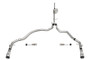Corsa 2021-2025 Ford F-150 SuperCrew/6.5in Bed 5.0L V8 Xtreme Cat-Back Dual Rear Exit-Polished
