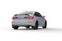 Rally Armor 22-26 Honda Civic/Civic Si/Sport Black UR Mud Flap w/White Logo