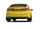 Rally Armor 22-26 Honda Civic/Civic Si/Sport Black UR Mud Flap w/Grey Logo