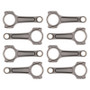 Manley Chrysler 5.7L Hemi Series 6.125in Standard I Beam Connecting Rod Set w/ARP 625+ Head Stud kit