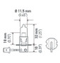 Hella BULB H3 12V 130W PK22s T3.25
