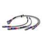 EBC 92-96 Subaru Impreza 1.8L 2WD (w/13in Wheels) Stainless Steel Brake Line Kit