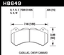 Hawk 14-18 Chevrolet Corvette Front ER-1 Brake Pad Set (J56 brake package)