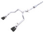 AWE Tuning 4th Gen GM 1500 5.3L 0FG Cat-Back Split Rear Exit (w/ Bumper Cutouts) - Quad Diamond Tips