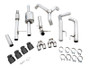 AWE Tuning 4th Gen GM 1500 5.3L 0FG Cat-Back Split Rear Exit (w/ Bumper Cutouts) - Quad Diamond Tips