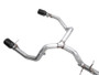 AWE Tuning 4th Gen GM 1500 5.3L 0FG Cat-Back Split Rear Exit (Flat Bumper) - Dual Diamond Tips