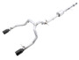 AWE Tuning 4th Gen GM 1500 5.3L 0FG Cat-Back Split Rear Exit (Flat Bumper) - Dual Diamond Tips
