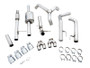 AWE Tuning 4th Gen GM 1500 5.3L 0FG Cat-Back Split Rear Exit (w/ Bumper Cutouts) - Quad Chrome Tips