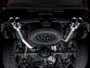 AWE Tuning 4th Gen GM 1500 6.2L 0FG Cat-Back Split Rear Exit (w/ Bumper Cutouts) - Quad Chrome Tips
