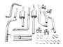 AWE Tuning 4th Gen GM 1500 6.2L 0FG Cat-Back Split Rear Exit (w/ Bumper Cutouts) - Quad Chrome Tips