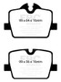 EBC 2019+ BMW Z4 G29 2.0T Greenstuff Rear Brake Pads