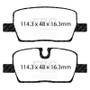 EBC 2020+ Cadillac CT4 Sport 2.0T Yellowstuff Rear Brake Pads
