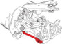SPC Performance Ford S550 Mustang Forged T6 Aluminum Rear Lower Control Arm
