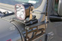 Fabtech 18-21 Jeep JL/JT Antenna Light Bracket Kit (Adjustable)