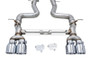 AWE Tuning BMW F8X M3/M4 Track Edition Cat-Back Exhaust - Chrome Silver Tips
