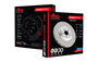 DBA 2015+ Audi RS-3 5000 Series Drilled Front Brake Rotor