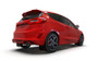 Rally Armor 18-23 Ford Fiesta ST MK8 Black UR Mud Flap w/Red Logo