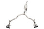 Corsa 2021-2025 Suburban/GMC Yukon XL 6.2L 4WD Dual Rear 3/2.75in Sport Cat-Back DW 4in Pol Tips