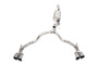 Corsa 21-25 Chevrolet Tahoe/GMC Yukon 4DR 6.2L 4WD Dual Rear 3/2.75in Sport Cat-Back DW 4inPol Tips