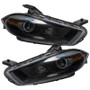 Oracle 13-16 Dodge Dart SMD HL - Black - Halogen - ColorSHIFT w/ 2.0 Controller