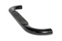 Dee Zee 14-19 Chevrolet Silverado Tubes - 4In Oval Black Steel RegCab