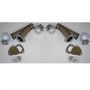 Granatelli 2.25in Stainless Steel Manual Dual Exhaust Cutout Kit w/Slip Fit & Band Clamp