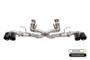Corsa 20-25 Chevrolet Corvette C8 RWD 3in Xtreme Cat-Back Exhaust w/4.5in Carbon Fiber Black PVD Tip