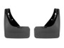 WeatherTech 22-23 Hyundai Santa Cruz (Does Not Work w/Fender Flares) No Drill Rear MudFlaps - Black