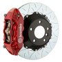 Brembo 11-18 Cayenne/S/GTS Rear GT BBK 4 Piston Cast 380x28 2pc Rotor Slotted Type3-Red