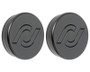 RockJock JL/JT Frame Tube Plugs Frame Front CNC Machined Black Delrin