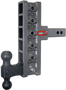 Gen-Y Mega Duty 2in Shank 7.5in Offset Drop 2K TW 16K Hitch w/GH-051 Dual-Ball