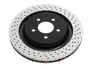 DBA 2018 Kia Stinger (320mm Front Rotor) Front 4000 Series Cross Drilled Rotor